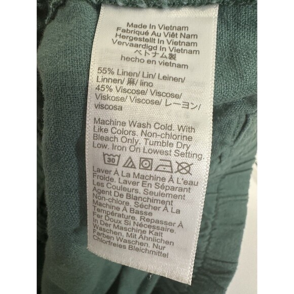 J.Crew Linen Blend Shorts Women's Medium 3" Inseam Summer Comfort - Picture 8 of 8